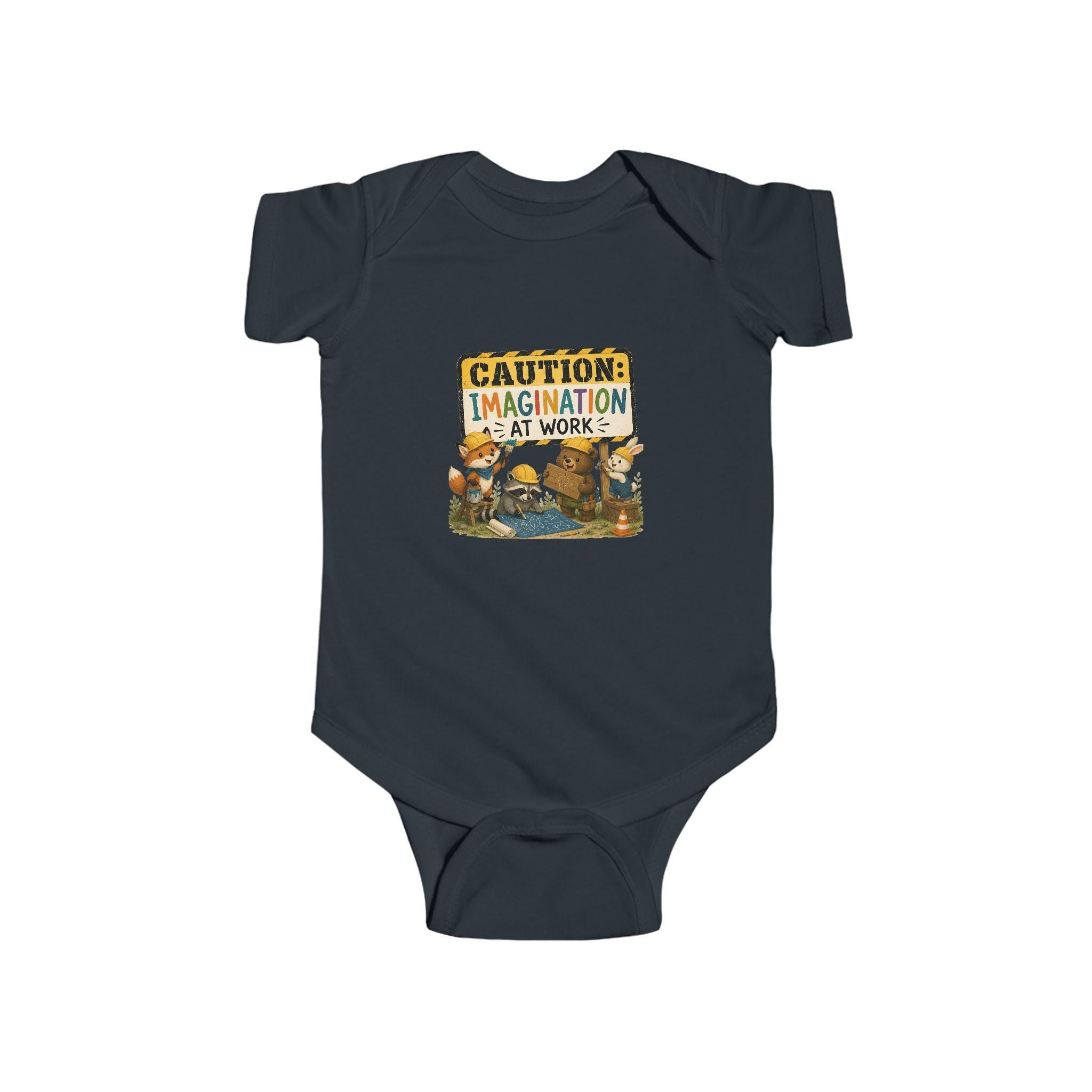 Infant Bodysuit | Woodland Animals Imagination Design, Combed Cotton, Excellent Gift!