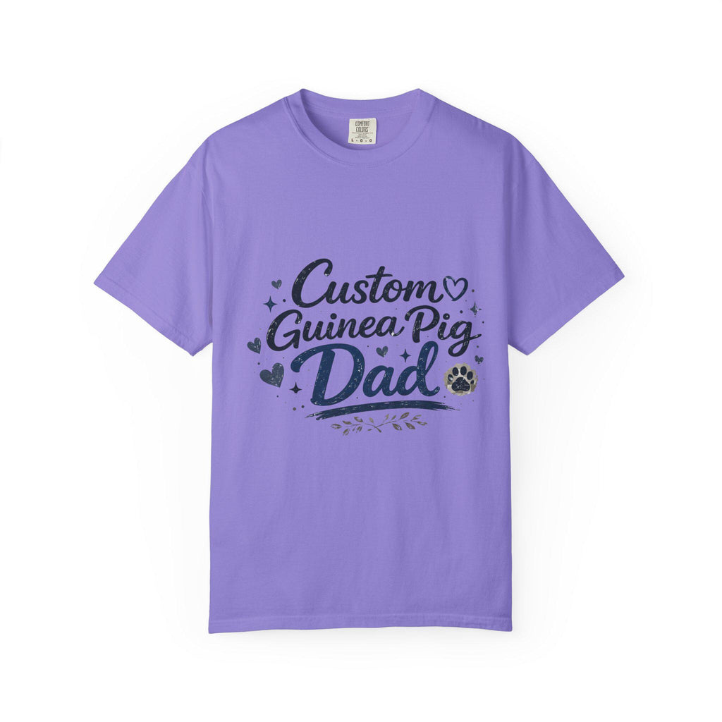 Custom Personalized Guinea Pig Dad T-Shirt | Personalized Small Pet Owner Tee, Excellent Gift!