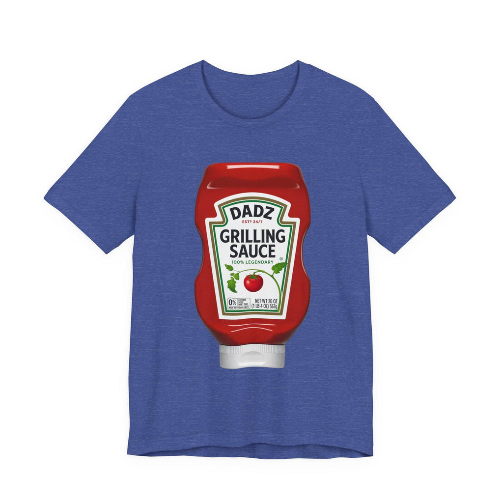 Dad Grilling Sauce ketchup bottle T-Shirt | BBQ BBQing Tee, Excellent Gift!