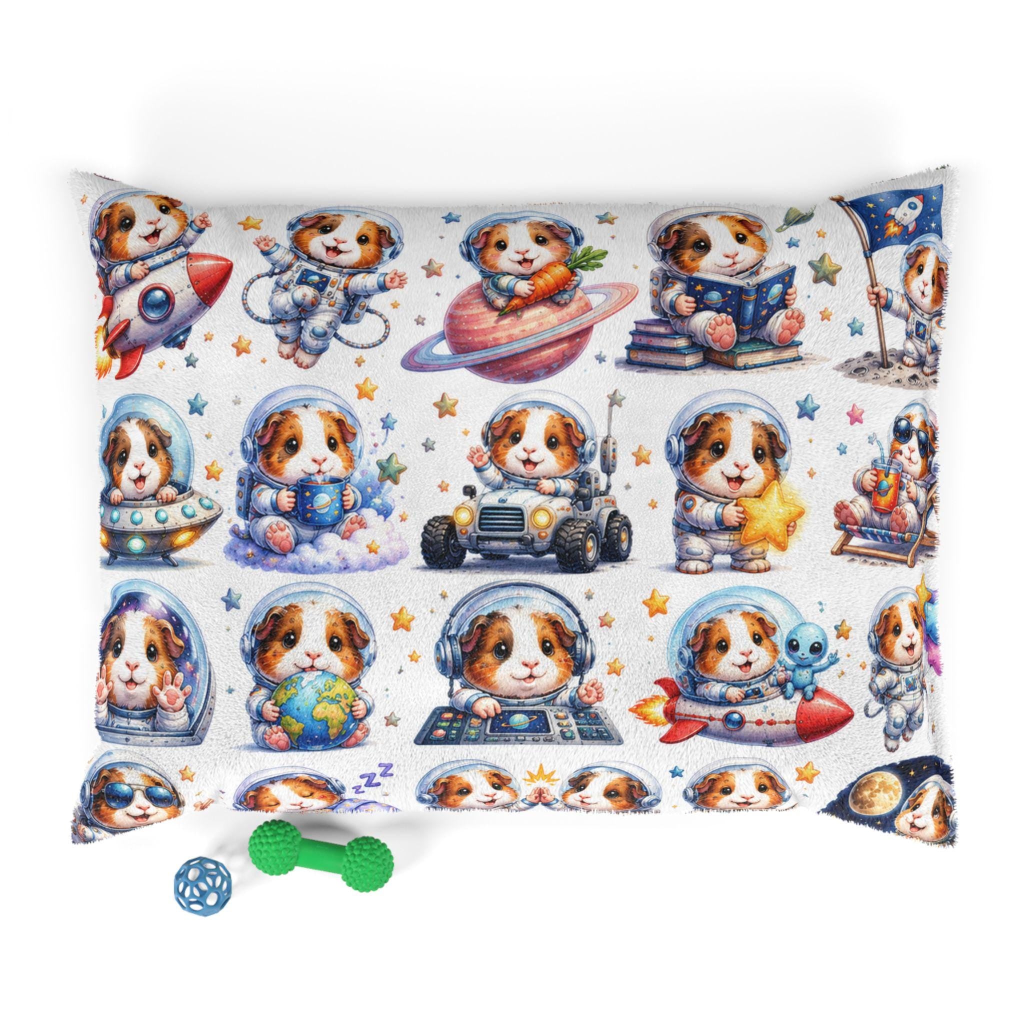 Custom Guinea Pig Photo Pillow, Space Astronaut Cavy Lover Gift, Excellent Gift!