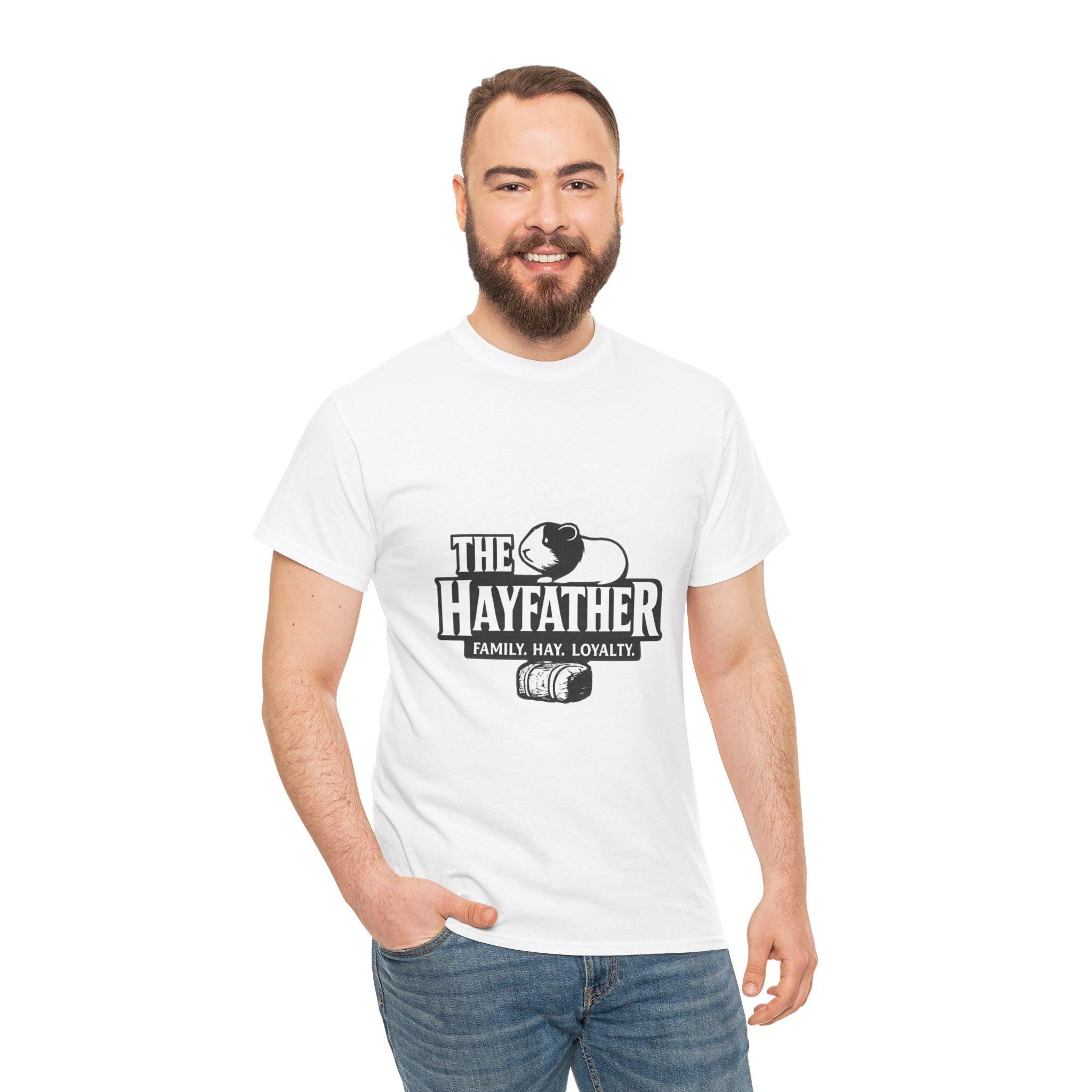 The Hayfather, Tee | Farm Dad, Hay Bales, Ranch Life Shirt, Excellent Gift!
