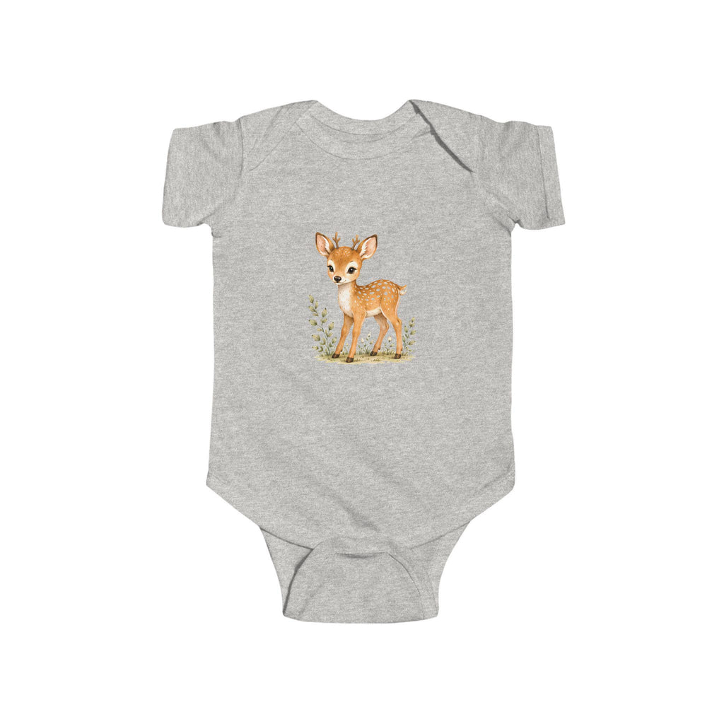 Woodland Fawn Onesie | Watercolor Deer Infant Outfit, Excellent Gift!