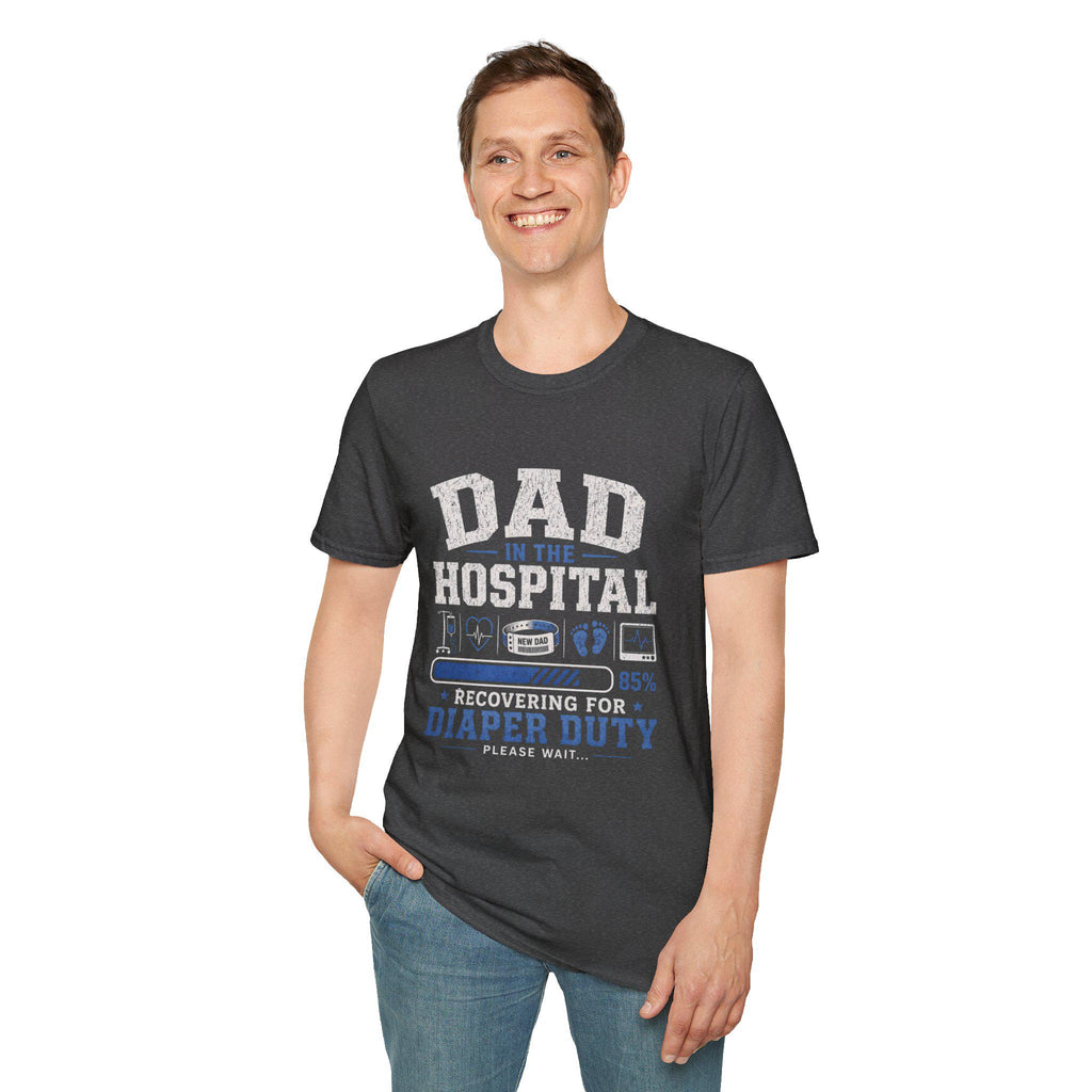 NEW Dad in the Hospital T-Shirt | Recovering from Diaper Duty