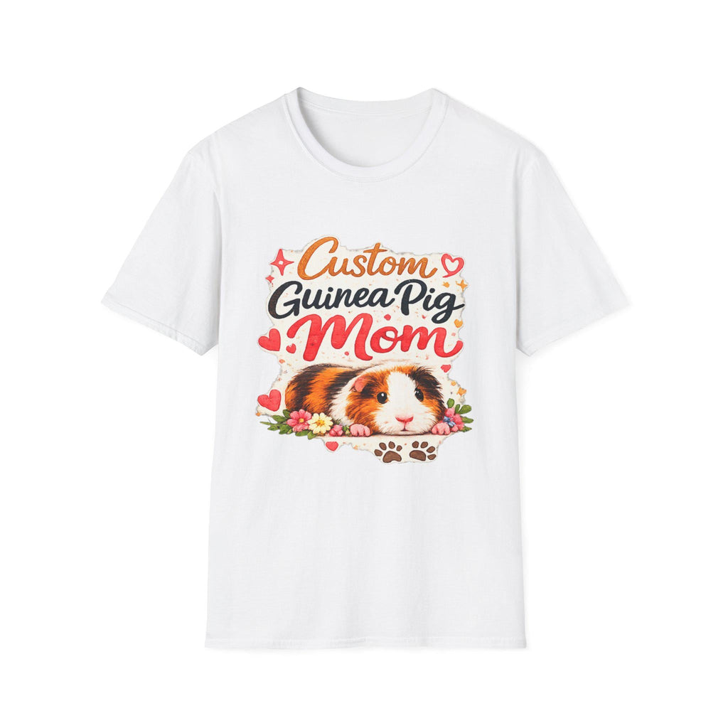 Custom Personalized Guinea Pig Mom T-Shirt | Personalized Pet Shirt, Excellent Gift!