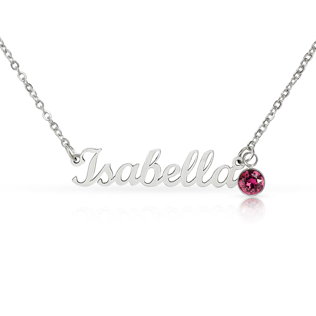 Push Present for New Mom, Custom Baby Name Necklace with Birthstone, Personalized New Baby Gift, Mama Jewelry