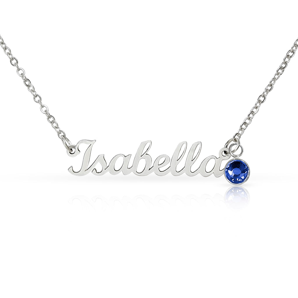 Push Present for New Mom, Custom Baby Name Necklace with Birthstone, Personalized New Baby Gift, Mama Jewelry