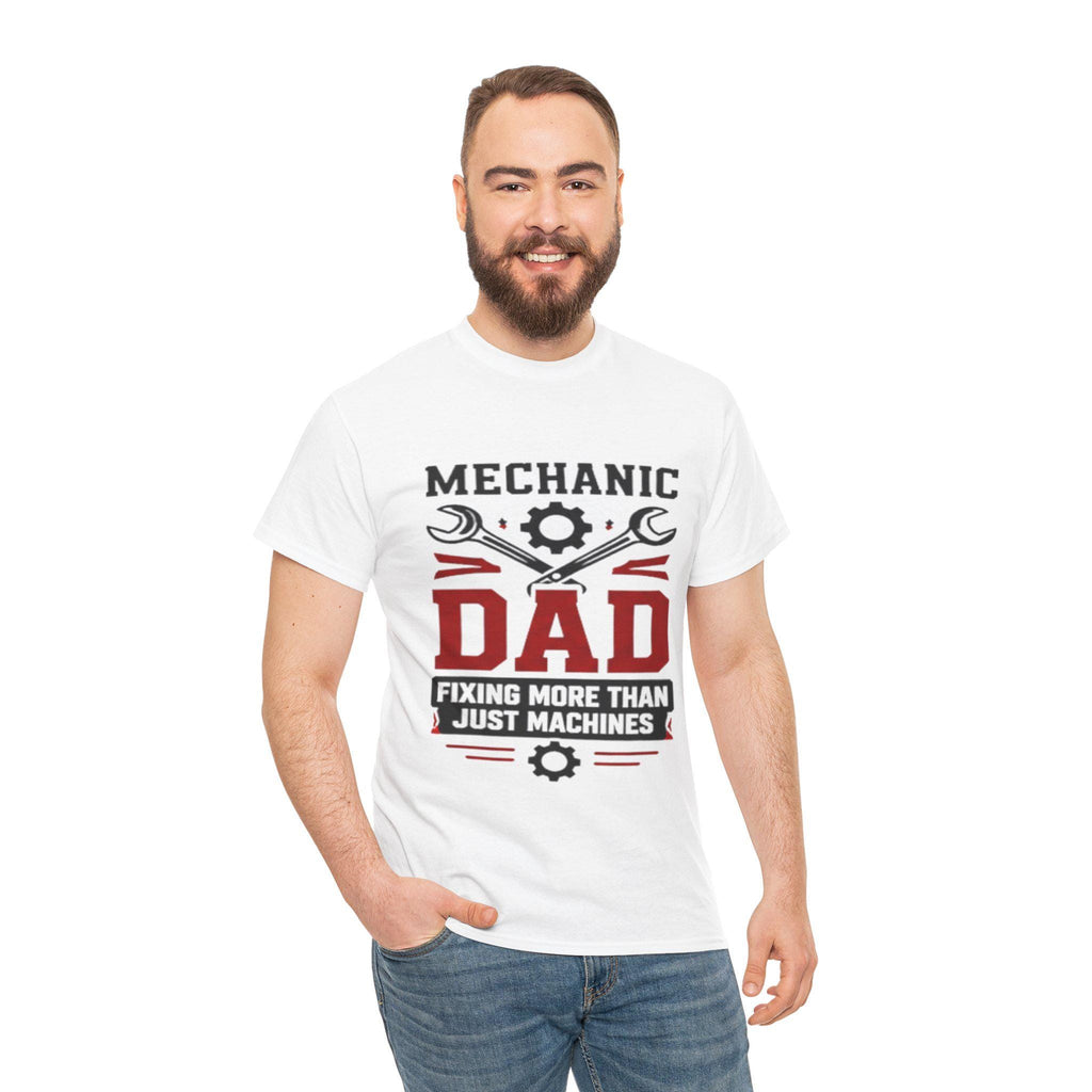 Mechanic Dad T-Shirt | Garage Tools, Father's Day Gift, Excellent Gift!