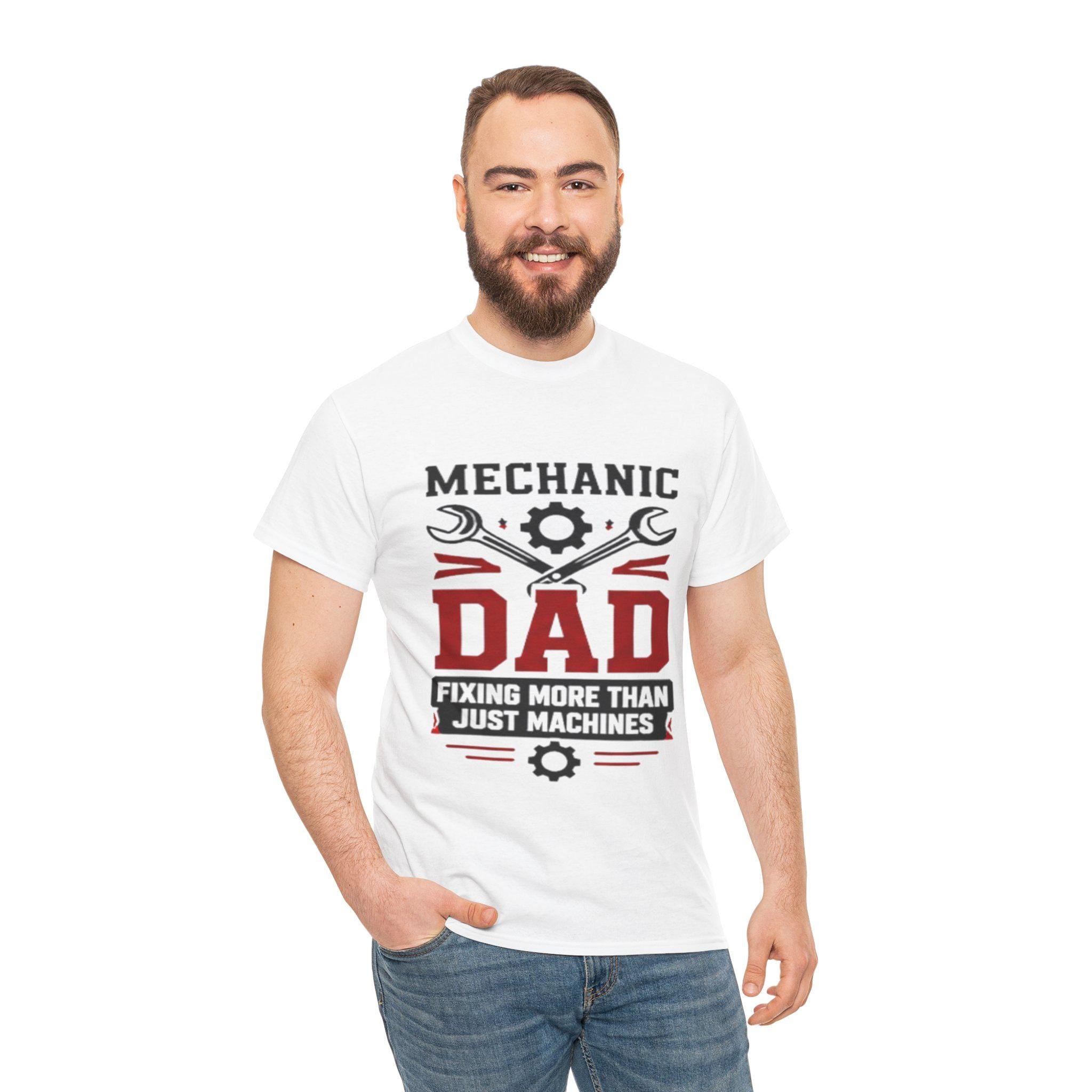 Mechanic Dad T-Shirt | Garage Tools, Father's Day Gift, Excellent Gift!