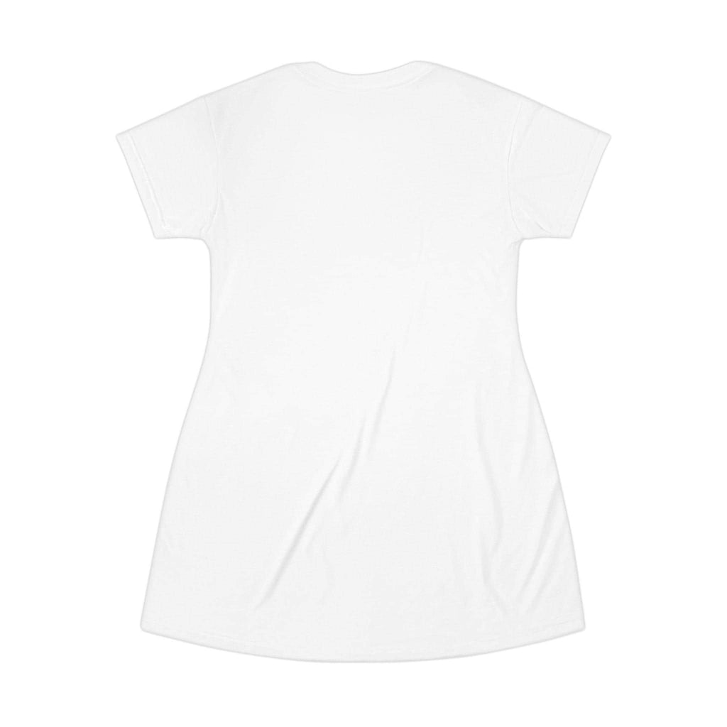 Embroidered Guinea Pig Illustration T-Shirt Dress | Floral Patchwork Rodent, Excellent Gift!