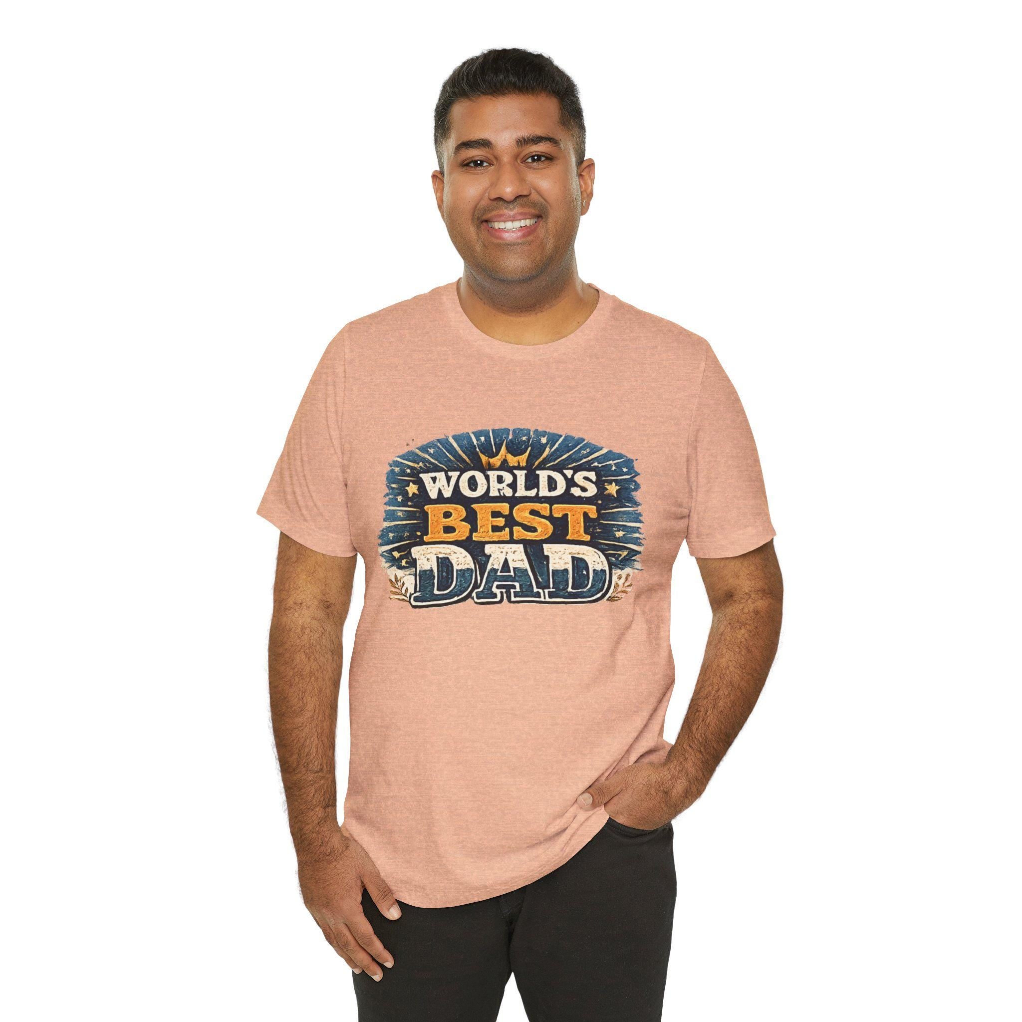 Retro Vintage Dad T-Shirt | Distressed Sunset Graphic Tee, Excellent Gift!