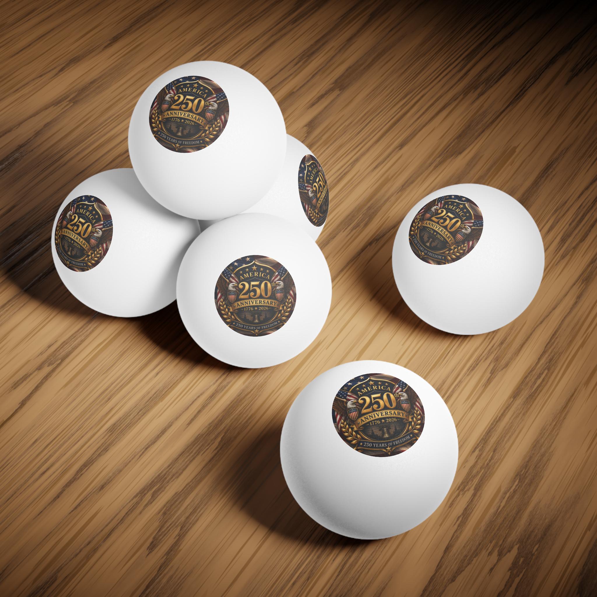 America 250th Anniversary Ping Pong Balls | 1776 2026 commemorative set, Excellent Gift!