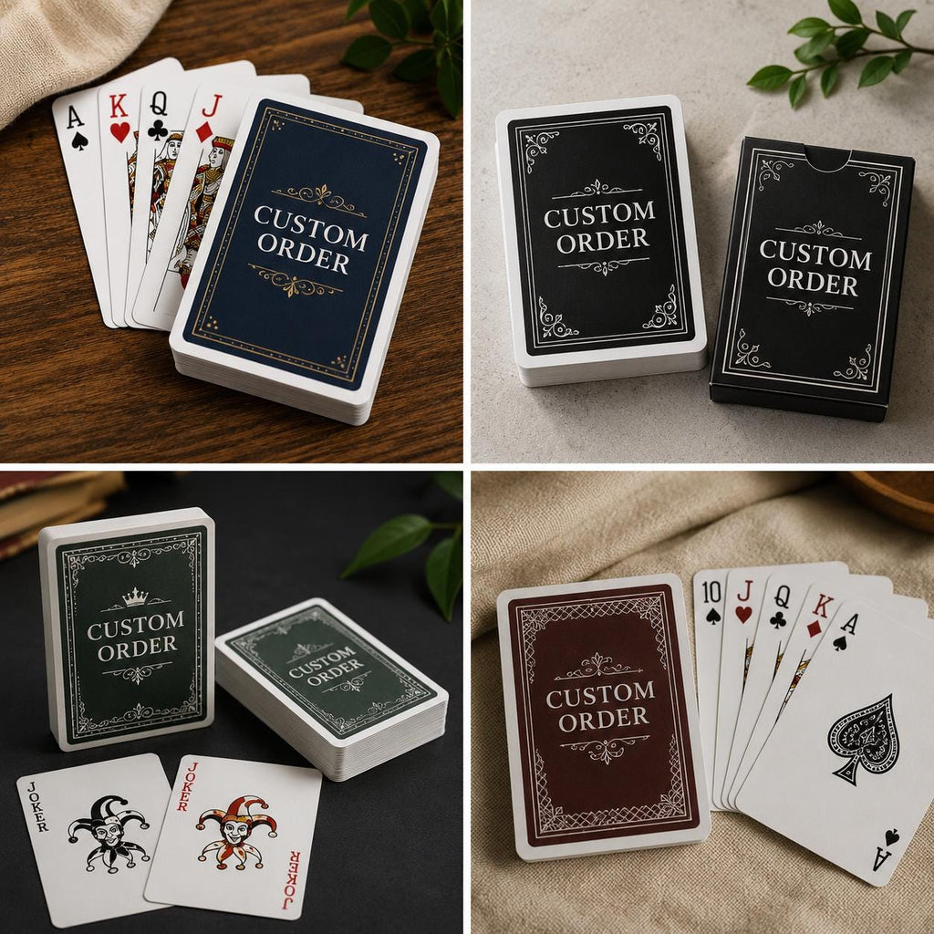Custom Playing Cards, Personalized Poker Cards, Father's Day, Dad's Birthday, Excellent Gift!