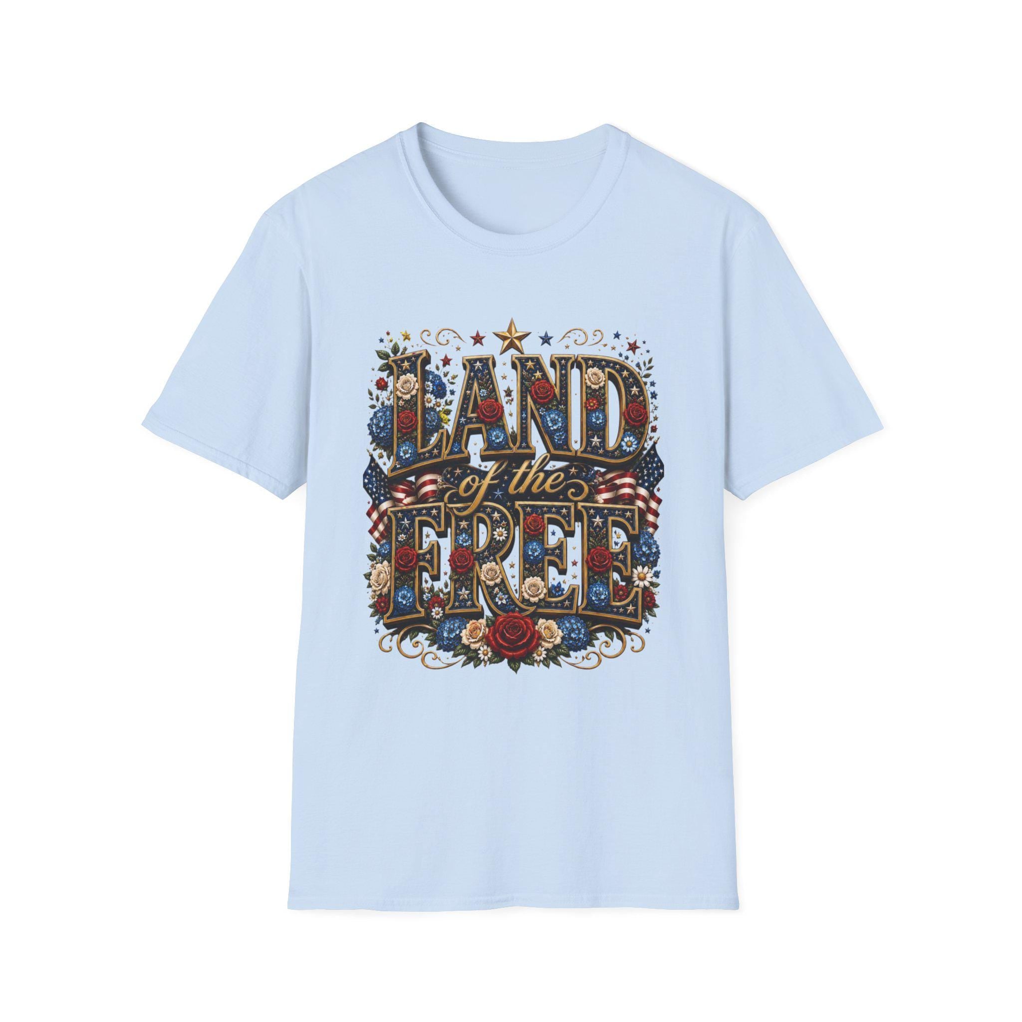 Unisex Softstyle T-Shirt, 250th Anniversary, America USA Birthday, 4th of July, Excellent Gift!