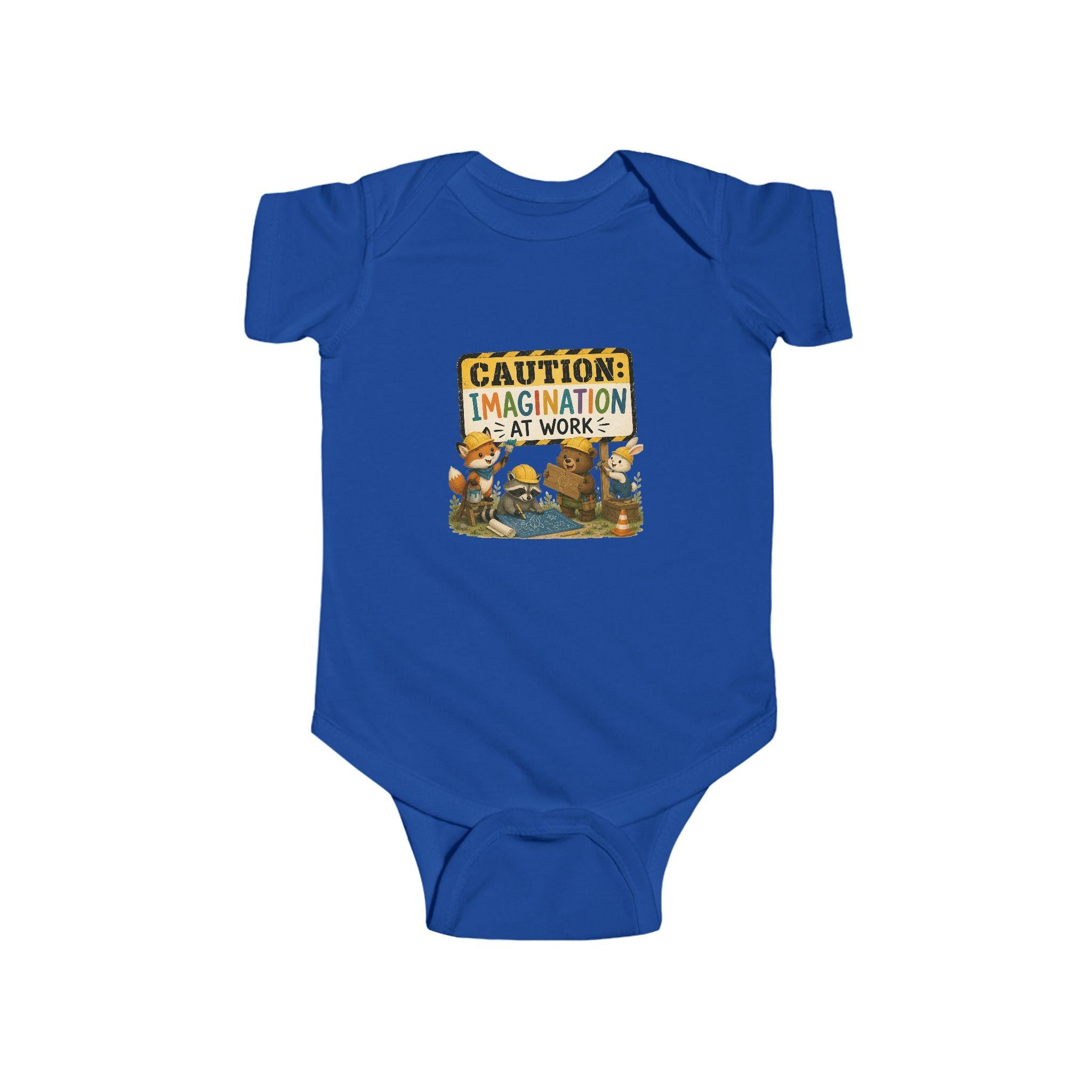 Infant Bodysuit | Woodland Animals Imagination Design, Combed Cotton, Excellent Gift!