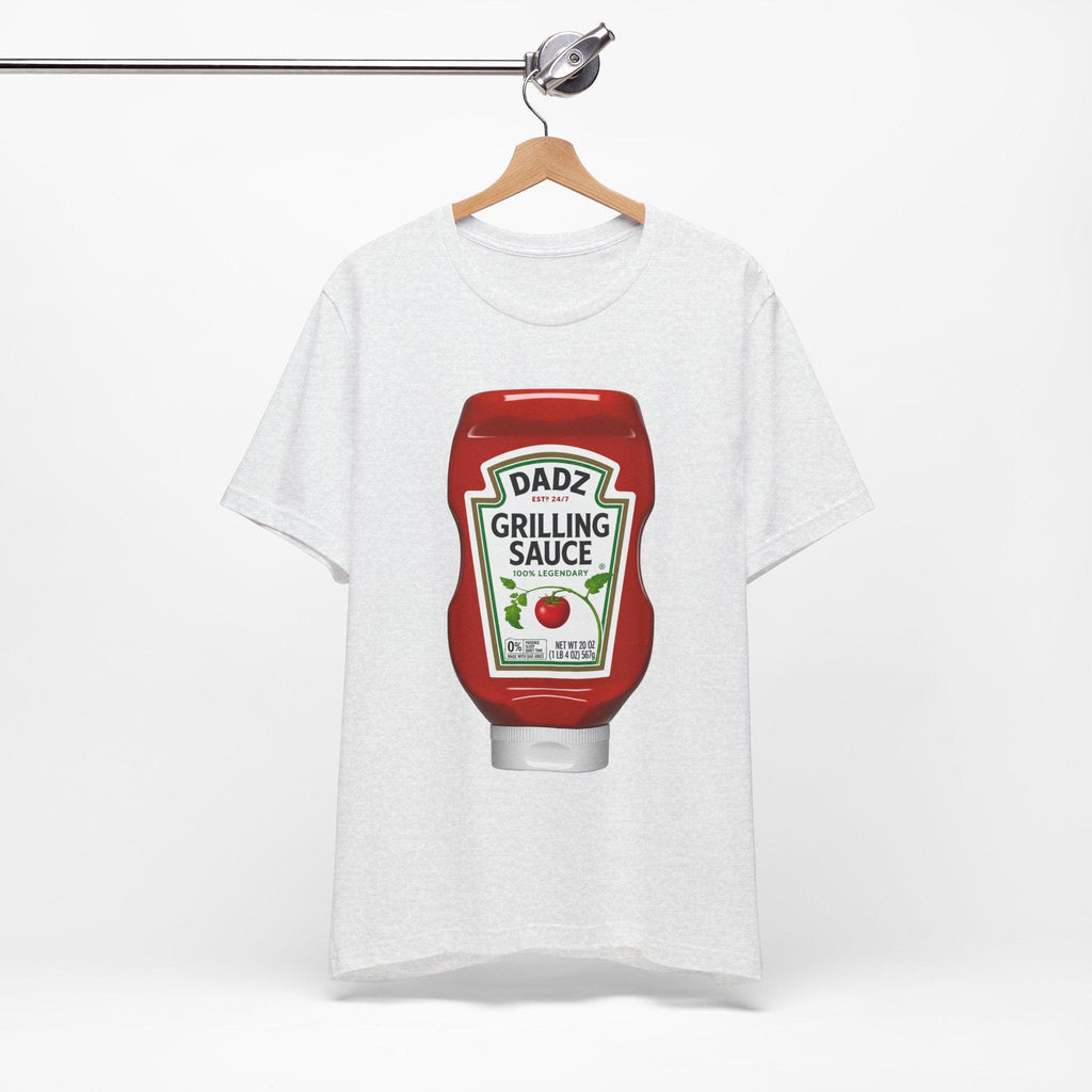Dad Grilling Sauce ketchup bottle T-Shirt | BBQ BBQing Tee, Excellent Gift!