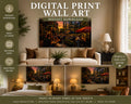 Rosslyn Virginia Wall Art Printable | Northern Virginia Sunset Print | DC Area Cityscape Photography | Digital Download