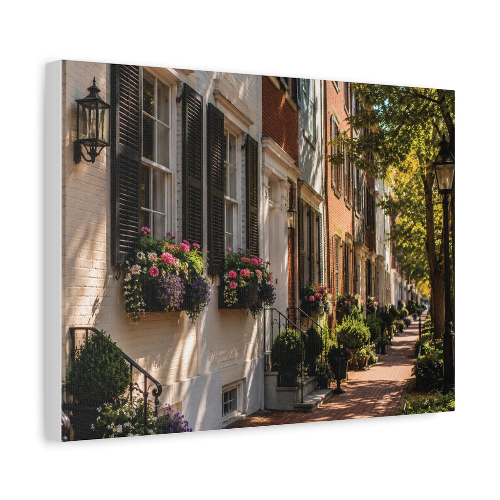 Old Town Alexandria Rowhomes Print | Historic Virginia Architecture (Digital Download), Excellent Gift!
