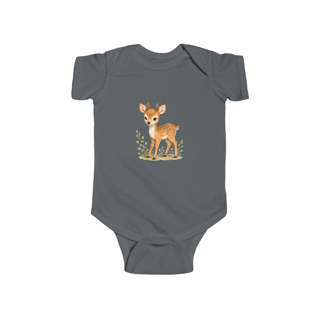 Woodland Fawn Onesie | Watercolor Deer Infant Outfit, Excellent Gift!