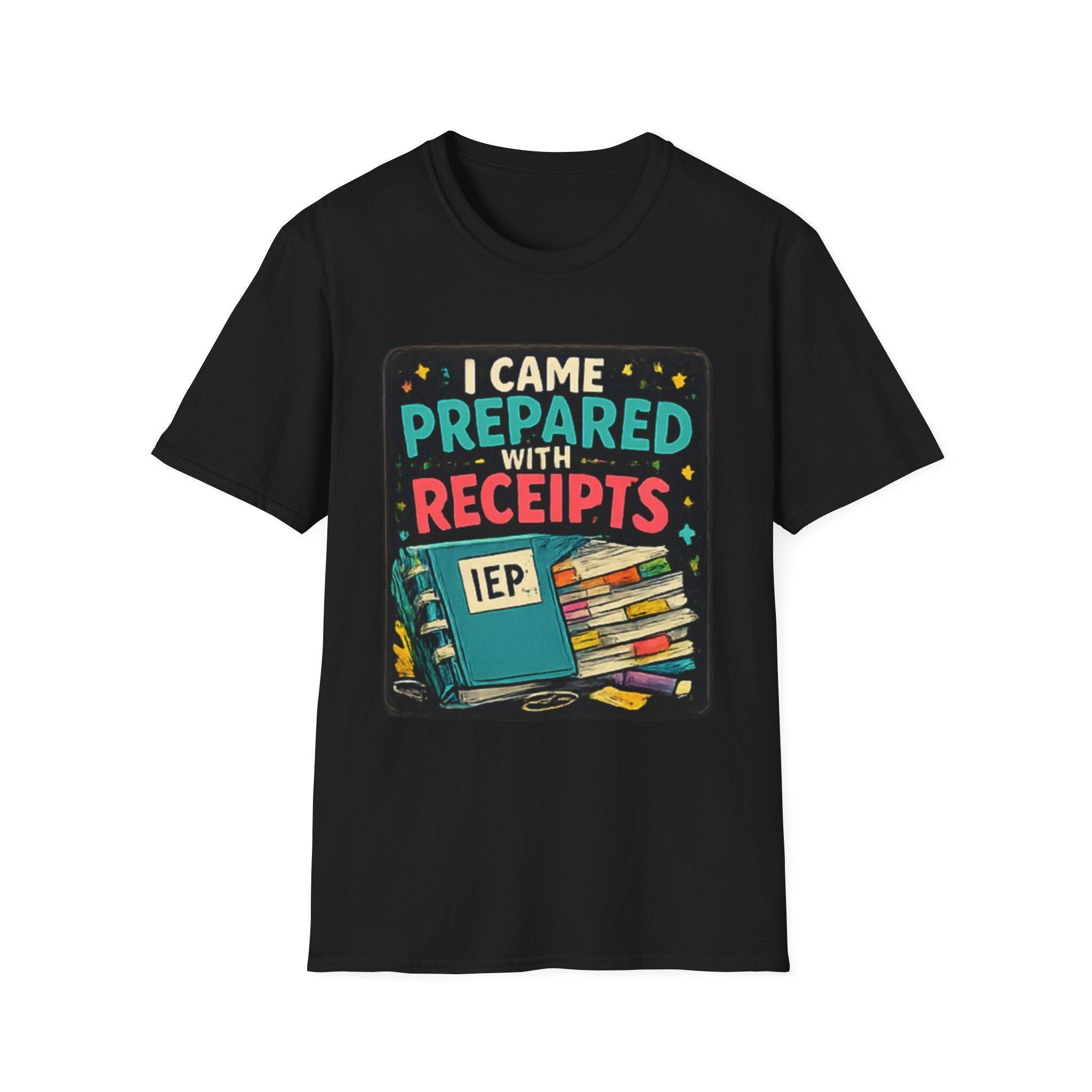 I Came Prepared With Receipts T-Shirt | Funny Accountant Bookkeeper Tee