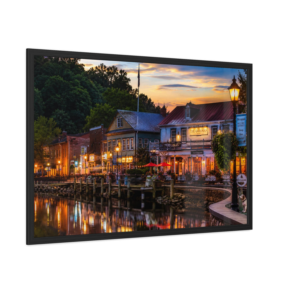 Occoquan Historic District Waterfront Print | Virginia River Town Photography (Digital Download), Excellent Gift!