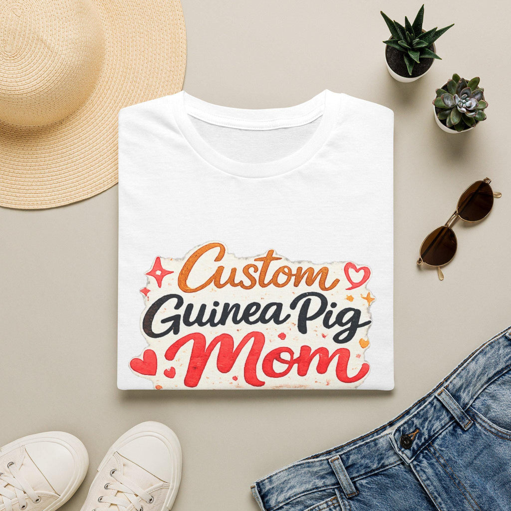 Custom Personalized Guinea Pig Mom T-Shirt | Personalized Pet Shirt, Excellent Gift!