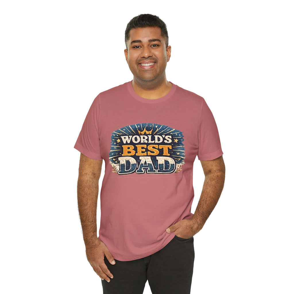 Retro Vintage Dad T-Shirt | Distressed Sunset Graphic Tee, Excellent Gift!