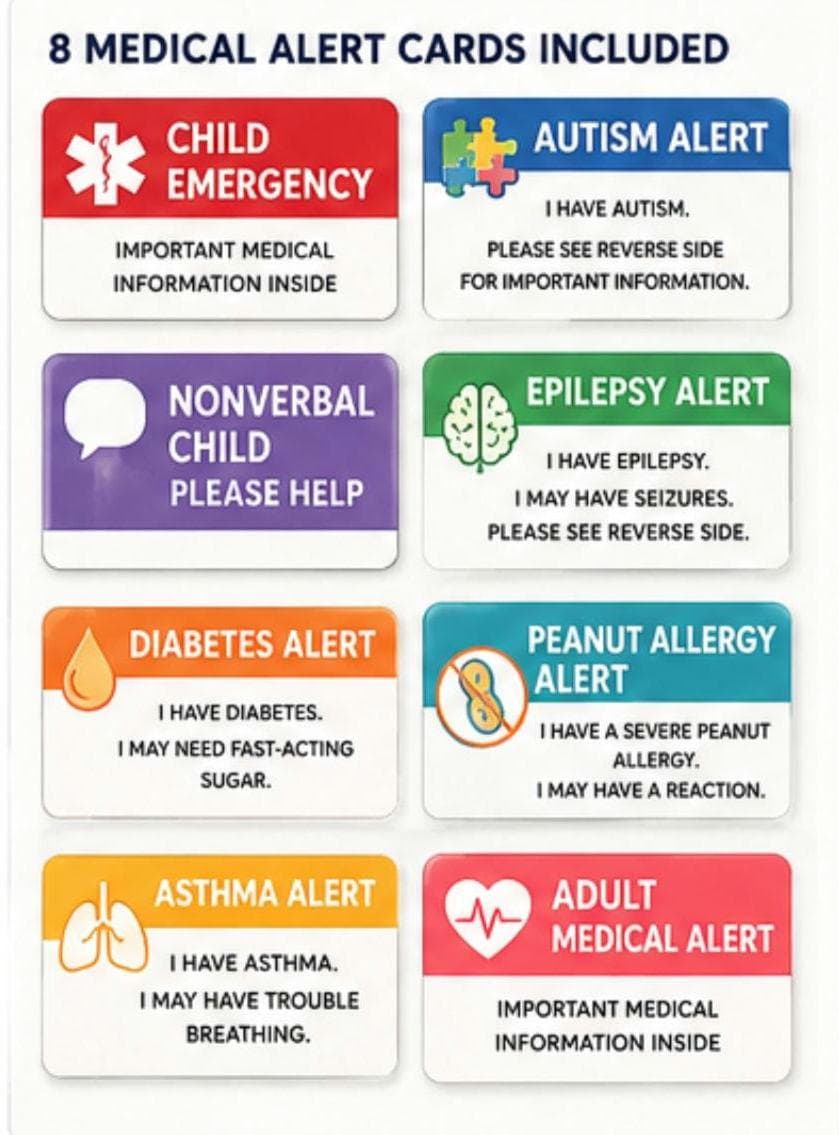 Special Needs ADHD Care Binder Printable | 26 Page Autism Medical Planner | Caregiver Forms | Disability Profile | Emergency Planning PDF