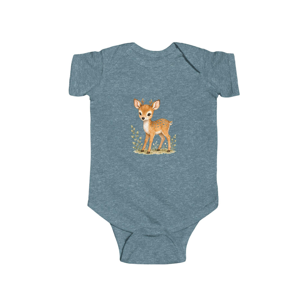 Woodland Fawn Onesie | Watercolor Deer Infant Outfit, Excellent Gift!