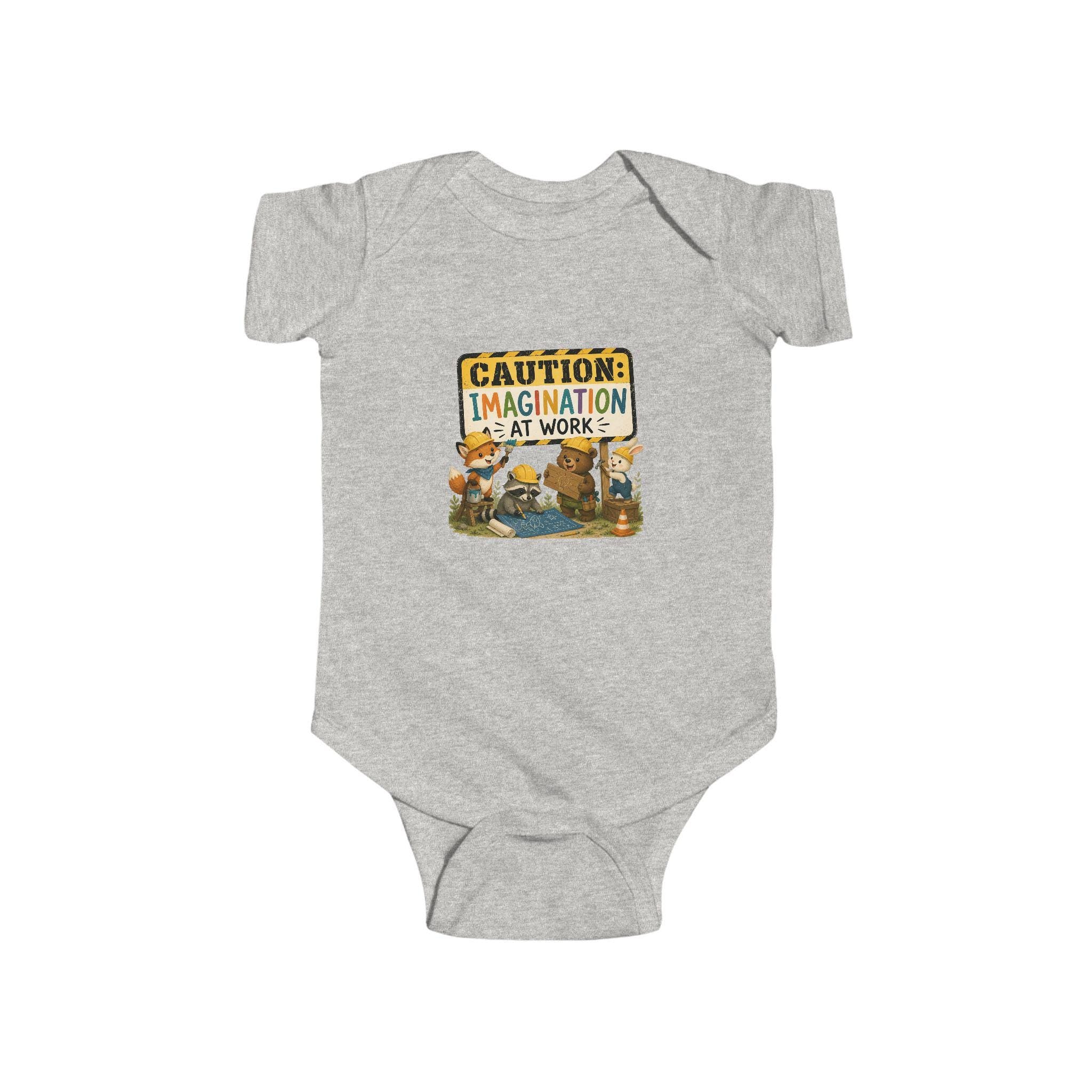Infant Bodysuit | Woodland Animals Imagination Design, Combed Cotton, Excellent Gift!