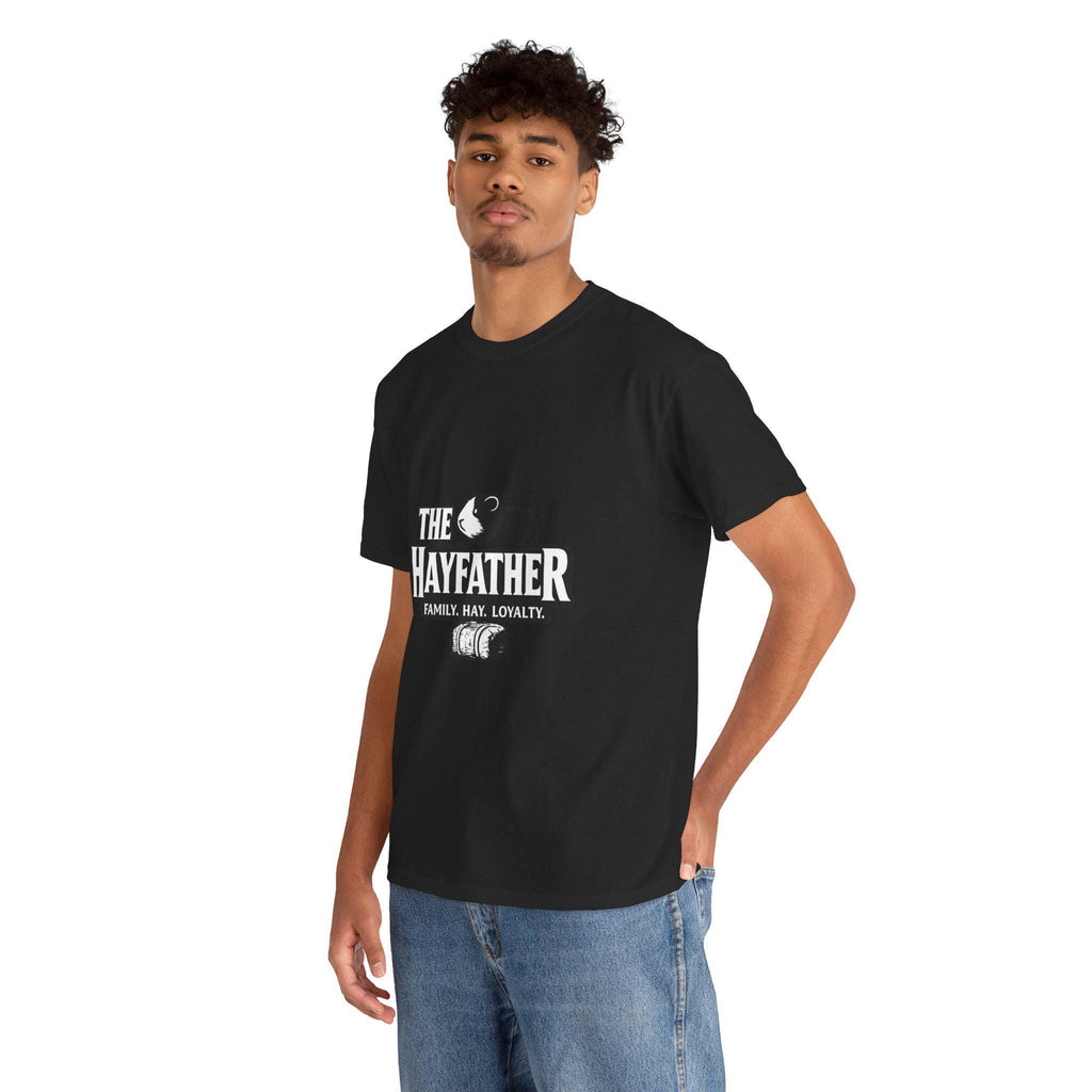The Hayfather, Tee | Farm Dad, Hay Bales, Ranch Life Shirt, Excellent Gift!