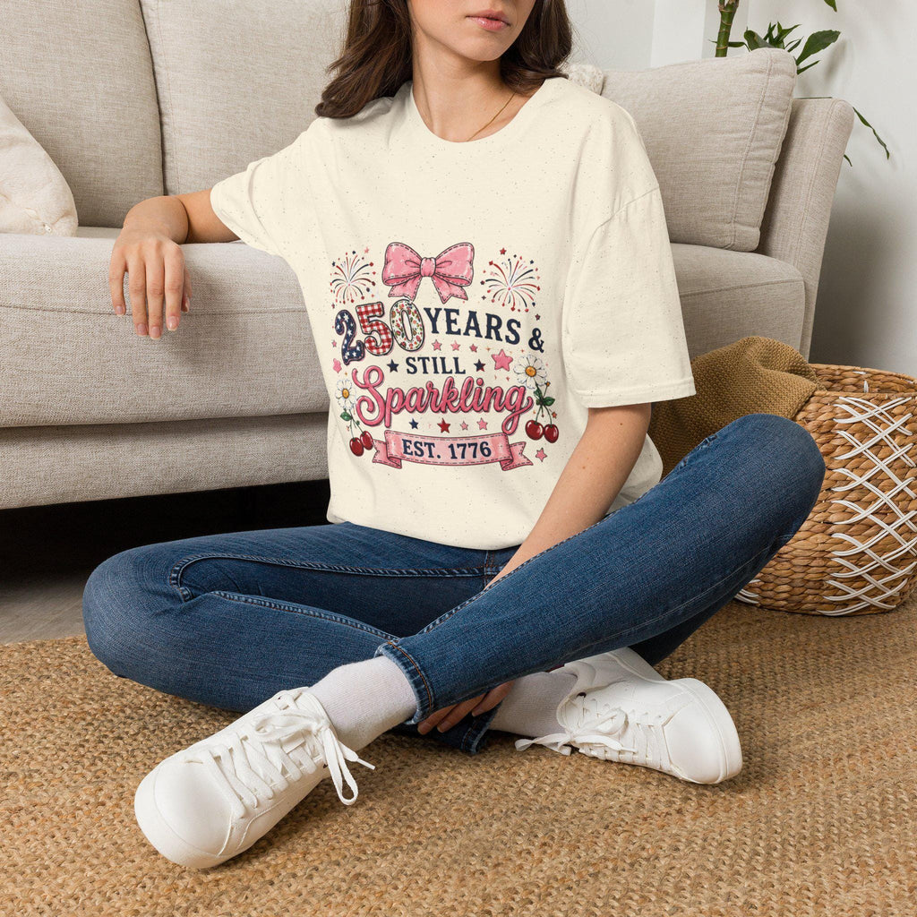 250 Years Sparkling T-Shirt | Patriotic 1776 America USA Tee, Excellent Gift!