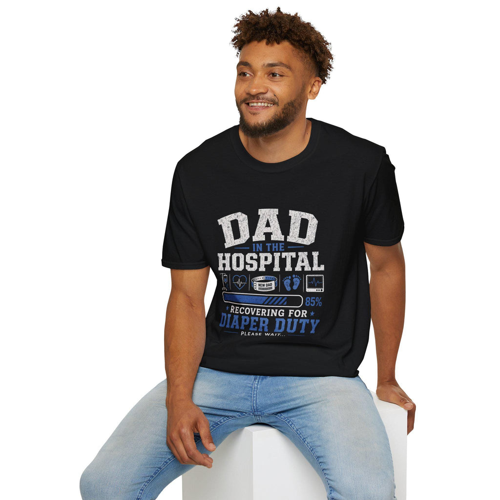 NEW Dad in the Hospital T-Shirt | Recovering from Diaper Duty