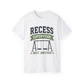 Recess Supervisor T-Shirt | Playground Swing Design, Dad Birthday Gift, Excellent Gift!