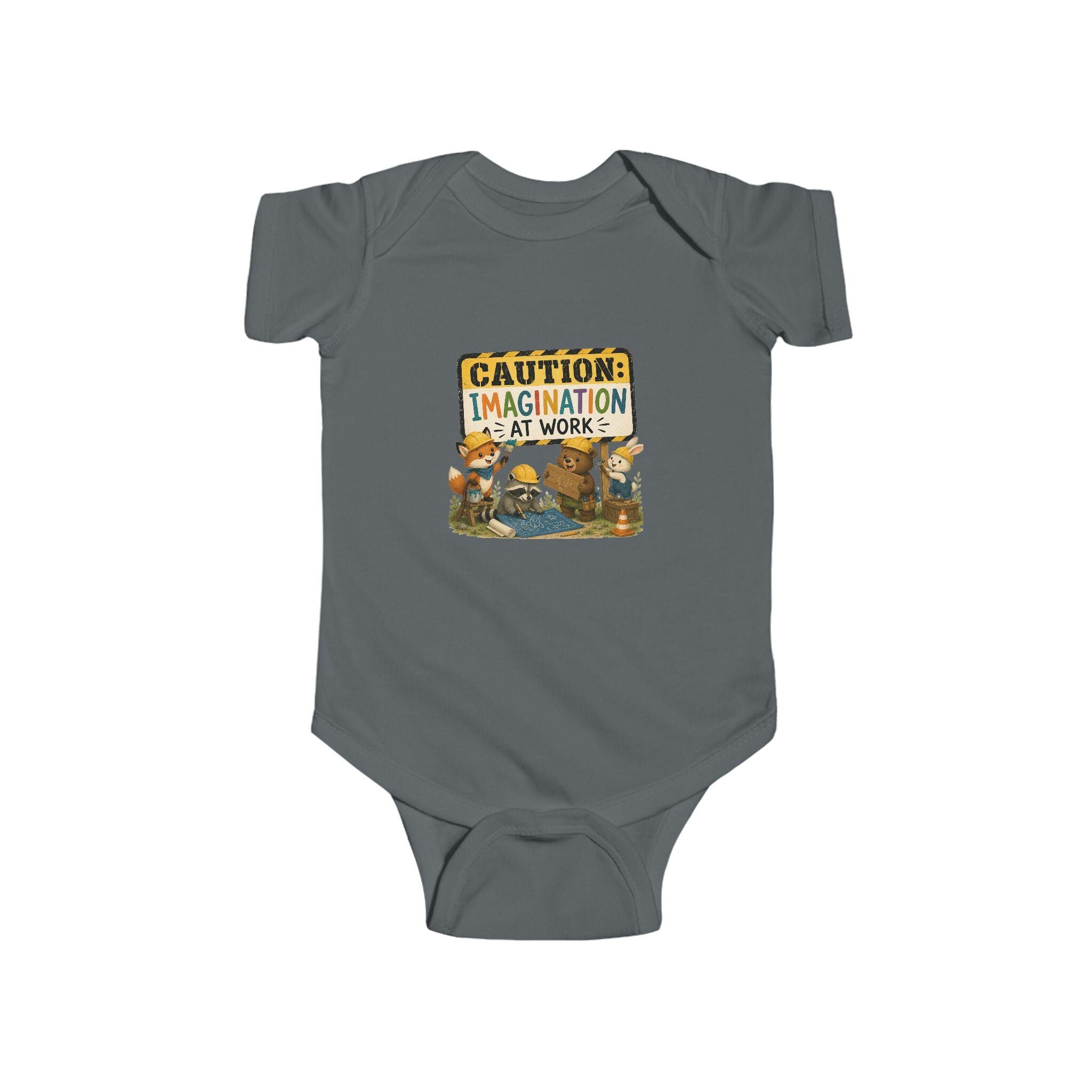 Infant Bodysuit | Woodland Animals Imagination Design, Combed Cotton, Excellent Gift!