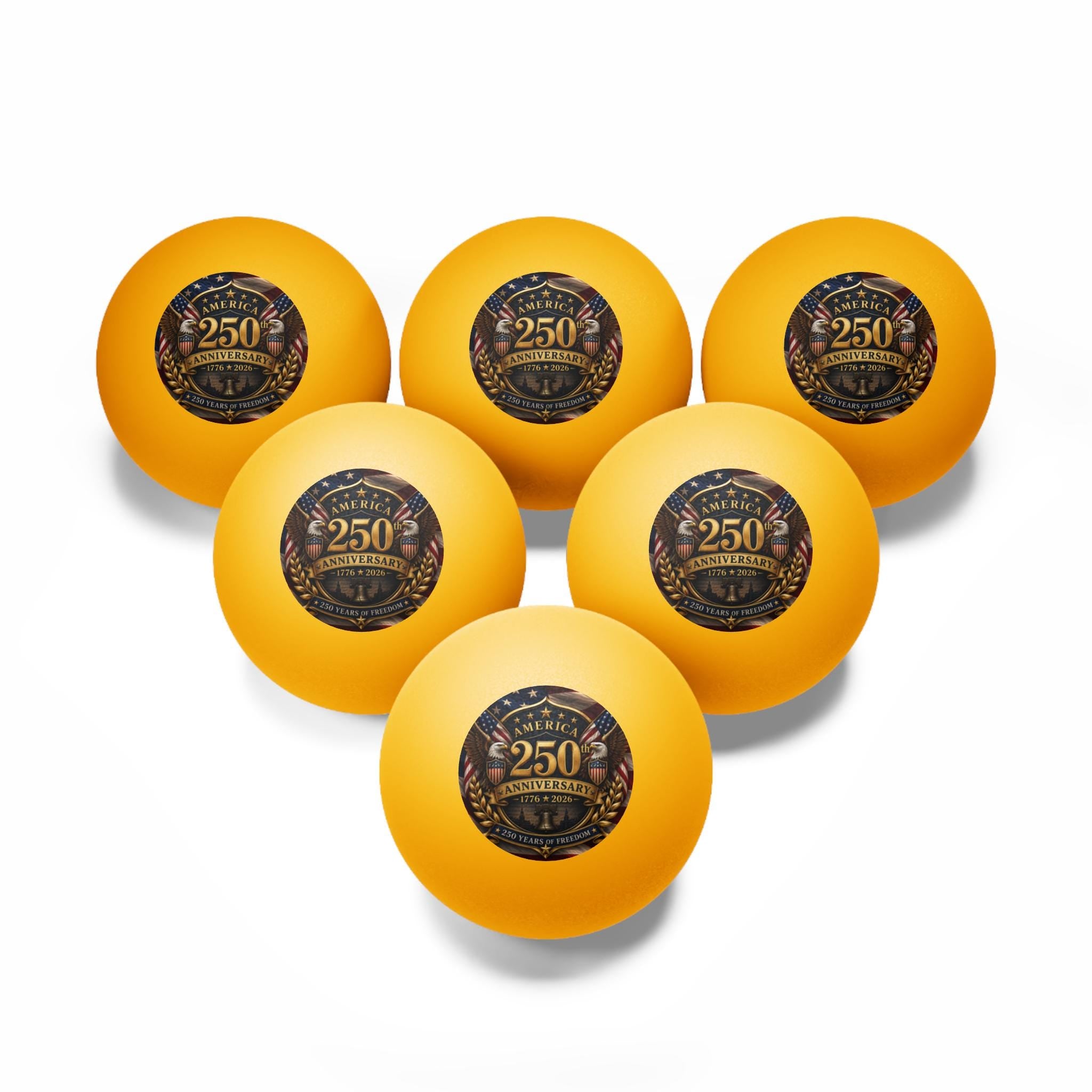 America 250th Anniversary Ping Pong Balls | 1776 2026 commemorative set, Excellent Gift!